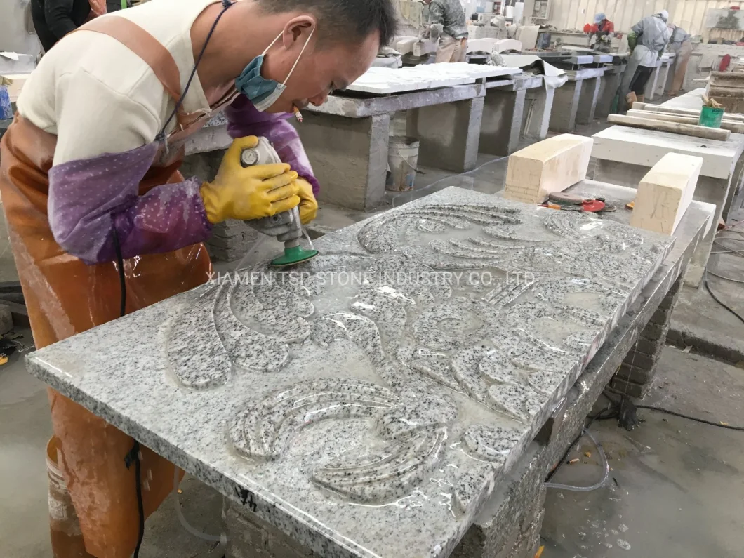 White Marble/Granite Stone Hand Carved Garden Sculpture/Statue/Animal Carving for Garden Landscape