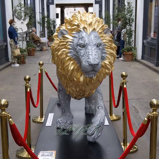 Personnalisez les statues géantes grandeur nature de dinosaure de figurine animale de fibre de verre